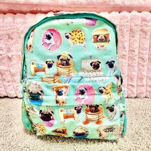 Doug the Pug Mini Backpack.Excellent condition💜 11” x 7.5” 🐶 Adjustable straps🩷